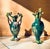 Ceramic Antique Art Nouveau Porcelain Vases with Handles from Julius Dressler Biela, Austria, 1910s, Set of 2 For Sale - Image 7 of 14