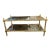 Italian Gilt Brass Coffee Table For Sale