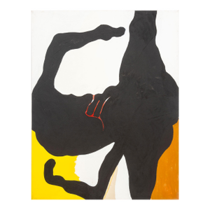 Jack Roth "Rope Dancer 35" Acrylic on Canvas, 1980