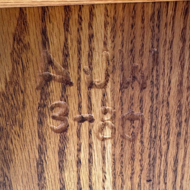 1980 Andrew Willner Ram Bench/Signed and Dated For Sale - Image 9 of 9