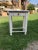Small Hungarian White Side Table, 1920s For Sale - Image 3 of 8