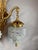 1980s French Louis XVI Gold Bronze Crystal Wall Lamps / Sconces - Pair For Sale - Image 12 of 18