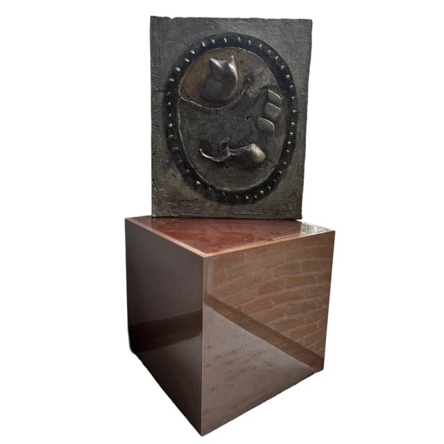Fabulous Cast Aluminum panel by Charles Pebworth, 1926 - 2019.