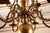 Dutch Bronze 2-Tier Chandelier For Sale - Image 3 of 7