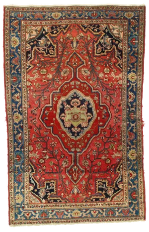 Traditional Pasargad N Y Persian Sarouk Farahan Rug - 4'2" X 6'8"