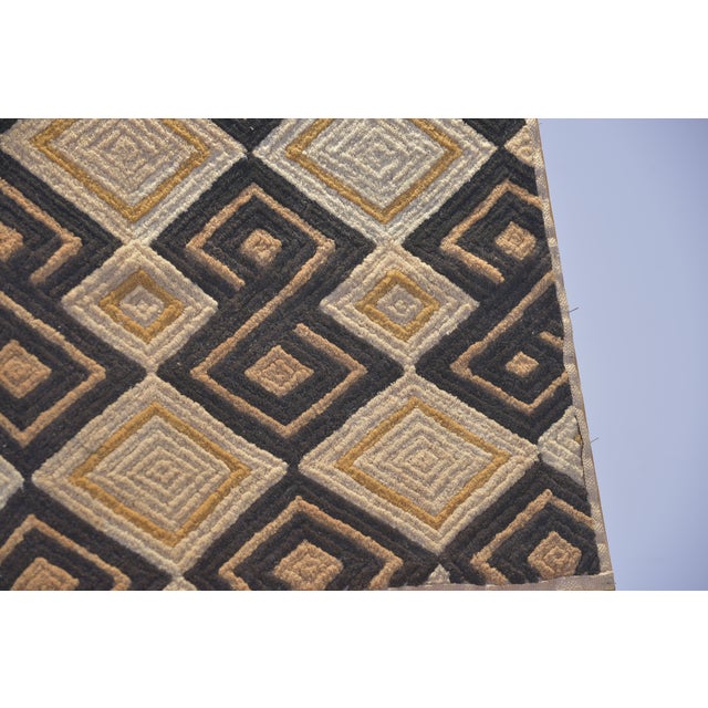 Textile Shoowa Cuba, Republic of the Congo, Africa, 1960 For Sale - Image 7 of 9