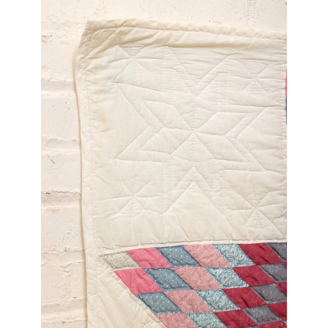 Diamond and Chevron Quilt For Sale In Los Angeles - Image 6 of 7