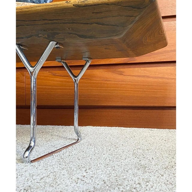 Harry Bertoia-Style Midcentury Modern Bench For Sale - Image 13 of 18