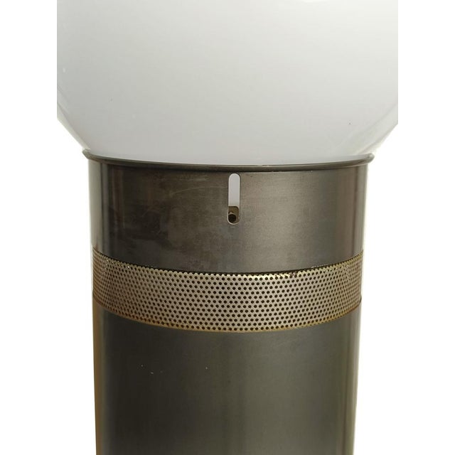 Mid-Century Modern Vintage Oracolo Grey Floor Lamp by Gae Aulenti for Artemide, 1970s For Sale - Image 3 of 9