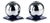 Art Deco Chrome and Cobalt Blue Candleholders by Walter Von Nessen for Chase, 1930s For Sale