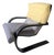 Vintage Italian Lacquered Bent Ply Lounge Chair by Carlo Berruti for Danber, 1970s For Sale