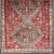 Antique Caucasian Karabagh Runner With Bold Diamond Medallion on Rich Red Field 3'9 X 8'9 For Sale - Image 4 of 13
