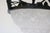 Antique French Art Deco Geometric Wrought Iron and Frosted Glass Chandelier, 1930 For Sale - Image 10 of 15