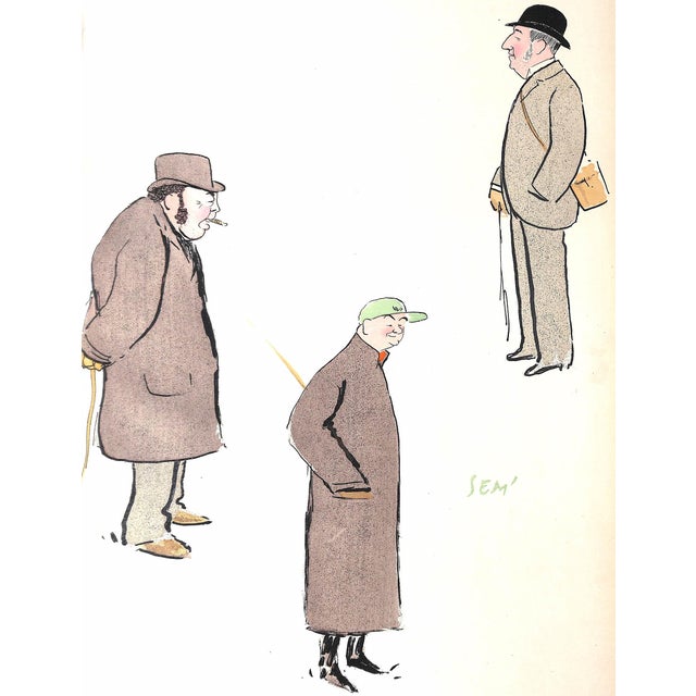 White Mid 20th Century Le Turf Sem Folio - Set of 30 For Sale - Image 8 of 18