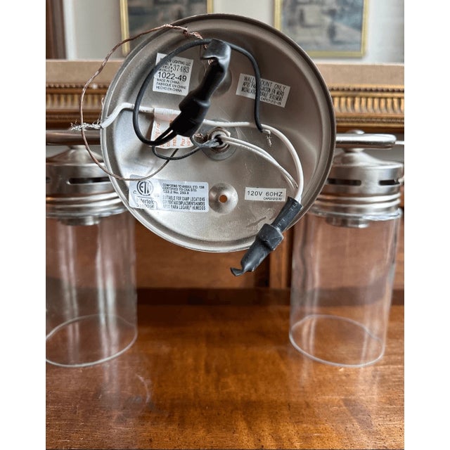 2020s Kichler Lighting Industrial Style Wiered Two Arm Wall Sconce For Sale - Image 5 of 7