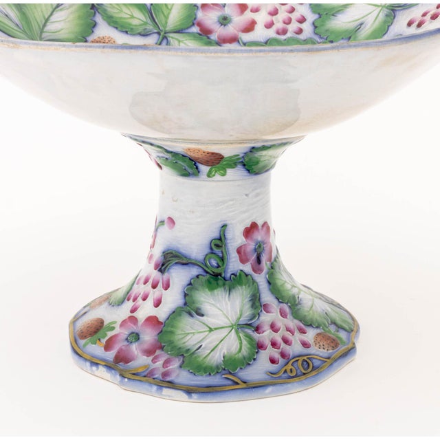 Late 20th Century English Strawberry and Grape Motif Tableware, 3 For Sale - Image 5 of 13