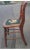 1940s A Pair of Early 20th Century Victorian Style Ladder Back Walnut and Needlepoint Upholstered Seat Side Chairs For Sale - Image 5 of 11