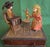 Wood Automaton German Zinner & Sohn Musical Toy W Children & Organ Grinder Monkey For Sale - Image 7 of 16