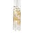 Glass Mid-Century Large Muted Citrine Calza Glass Chandelier Signed Venini For Sale - Image 7 of 18