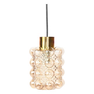 Glass Pendant Light by Helena Tynell For Sale