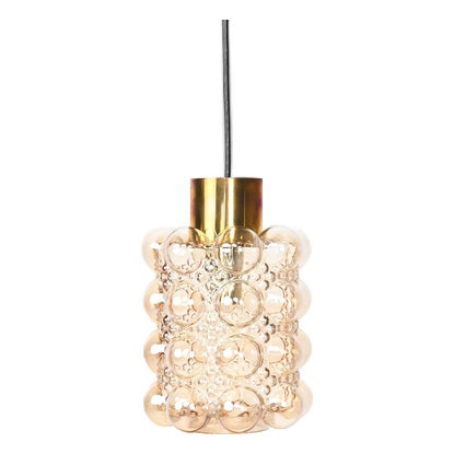 Glass Pendant Light by Helena Tynell For Sale