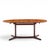 Wood Dyrlund Style Mid Century Danish Rosewood Expanding Dining Table With 2 Leaves For Sale - Image 7 of 13