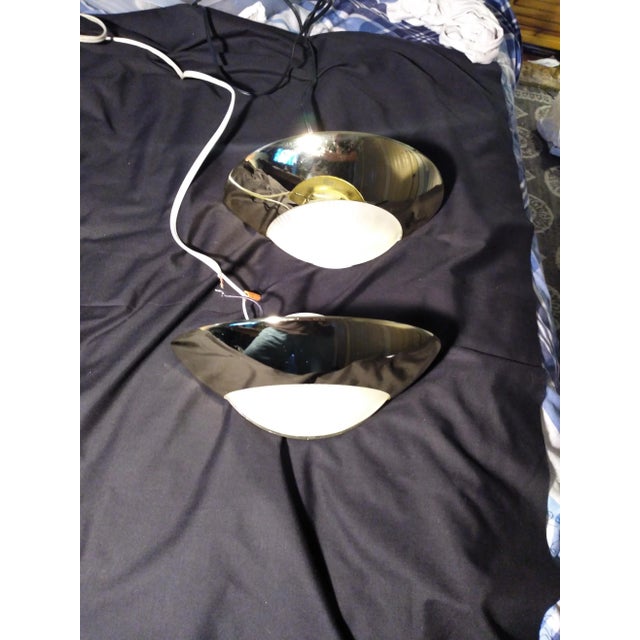 This is new lighting from the 1980's that was never used or installed it is hard wire ready or I can add cords and...