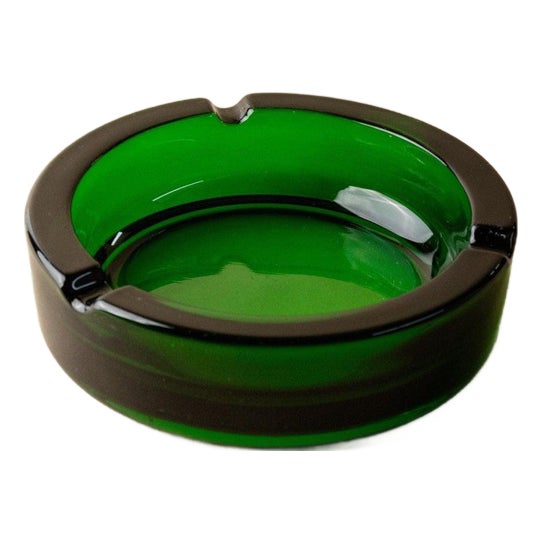 Vintage Glass Ashtray, 1970s For Sale