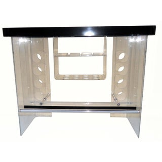 Vintage 1980's Lucite Bar For Sale