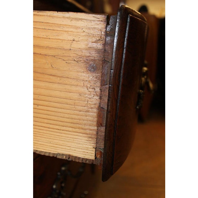 Wood Louis XIV Chest of Drawers in Ash For Sale - Image 7 of 17