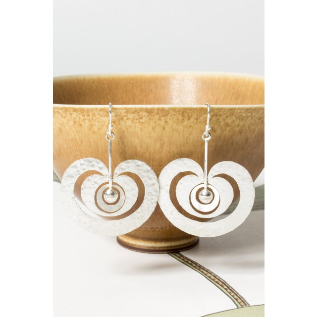 Omena Earrings by Tapio Wirkkala, 1975, Set of 2 For Sale - Image 3 of 7