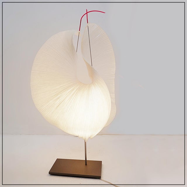 Early 21st Century Yoruba Rose Table Lamp by Dagmar Mombach & Ingo Maurer for Ingo Maurer, 2010s For Sale - Image 5 of 18