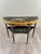 20th Century Louis XVI Style Painted Half-Moon Console For Sale - Image 3 of 12