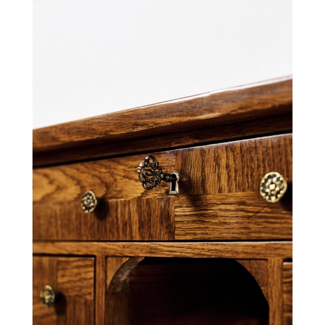 Mid-Century Modern Wooden Small Size Side Table, 1970s For Sale - Image 3 of 6