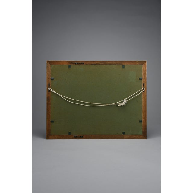 Masao Ido, Limited Edition Japanese, 1994, Woodblock Print For Sale - Image 8 of 11