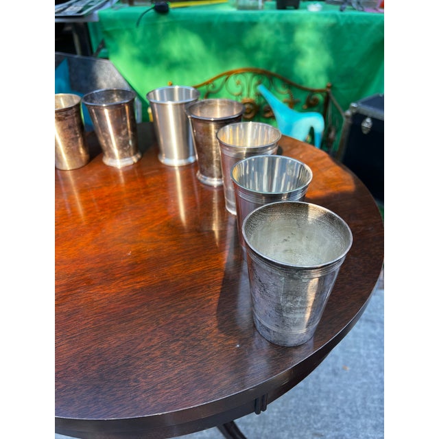 1970s 1970s Kentucky Derby Collection of Silver Plated Cup s- Set of 7 For Sale - Image 5 of 7