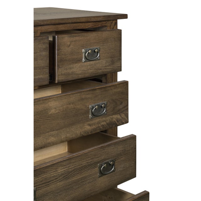 Mission 5 Drawer Lingerie Dresser - Walnut For Sale - Image 17 of 17