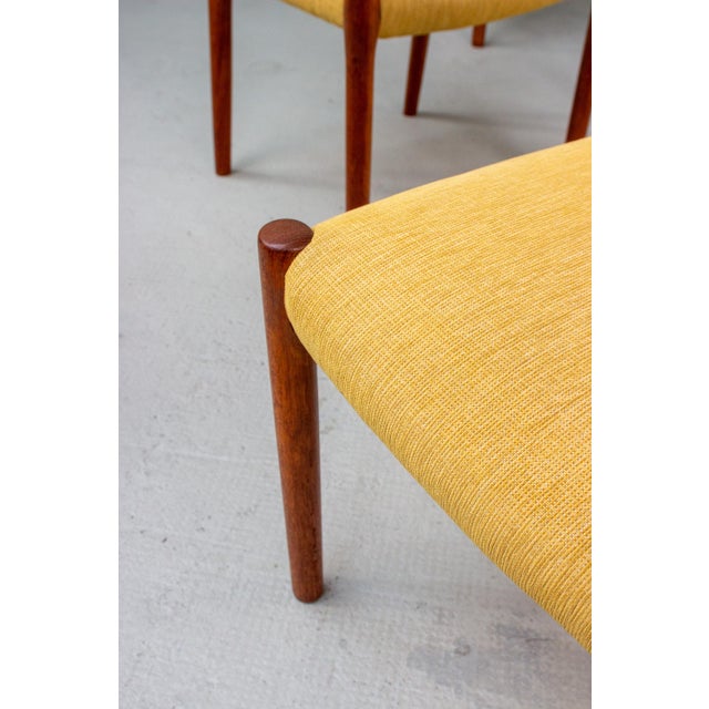 1960s Danish Model 84 Chairs in Teak by Niels Otto Möller for J.L. Møllers, 1960s, Set of 4 For Sale - Image 5 of 18