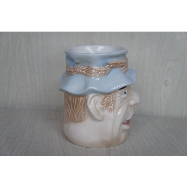 Ceramic 1980s English Royal Doulton John Barleycorn Tankard Folk Character Toby Jug For Sale - Image 7 of 13
