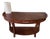 Wood Demilune Console Table For Sale