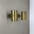 Article: set of 2 spot light only for use as Wall light made of solid brass Origin: Italy Age: 1970s This set of 2...