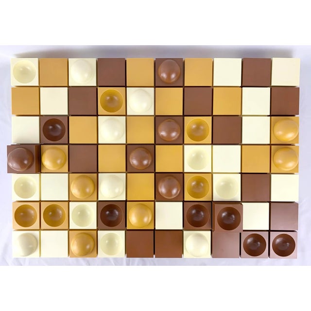 Multi Art Modular Wall Decoration Set from Quality System, Denmark, 1970s For Sale - Image 4 of 11