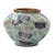 Japanese Antique Miniature Japanese Cloisonne Enamel Celadon Color Vase With Butterflies For Sale - Image 3 of 5