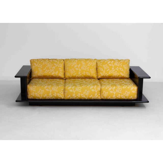 Sculptural Three-Seater Sofa by Carlo Bartoli, 1970s For Sale - Image 12 of 16