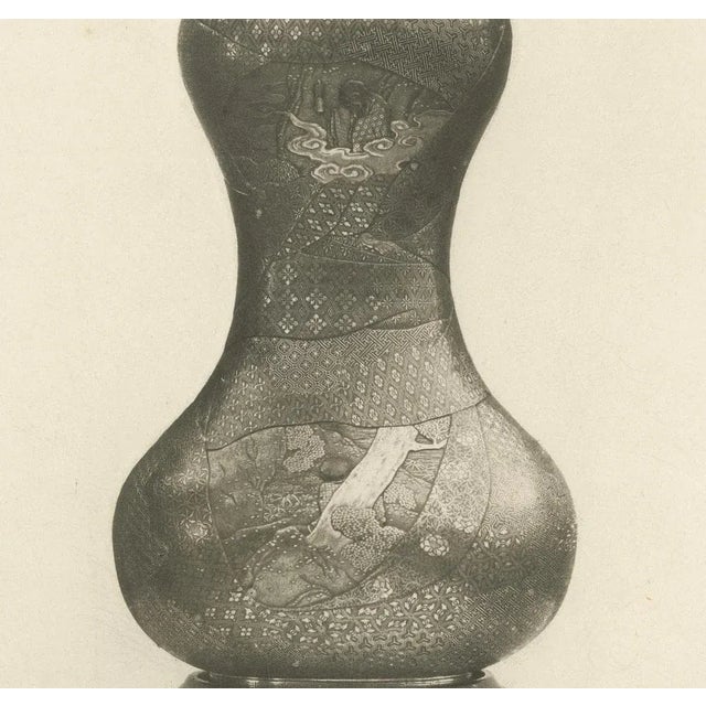 Late 19th Century Ornamental Vases with Narrative Heliograph, 1884, Paper For Sale - Image 5 of 7
