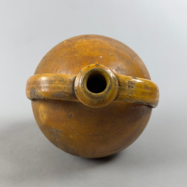 Quartara Vase in Glazed Terracotta from Artigianato Italiano, 1900s For Sale - Image 5 of 11