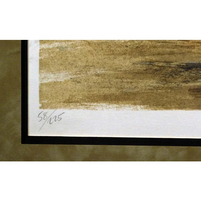 Impressionist 1980s John Kelly "Wangpu River"Signed Fine Art Lithograph/Serigraph Framed China Suite For Sale - Image 3 of 6