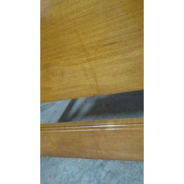 Wood Pair Pineapple Twin Maple Poster Beds Vintage For Sale - Image 7 of 10