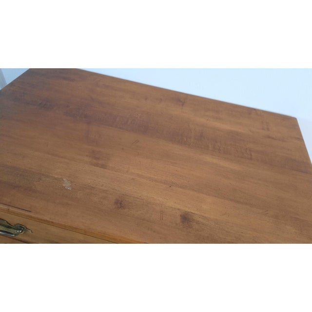 Vintage Ethan Allen Cherry Chest of 5 Drawers Dresser 18 5004 For Sale In Mobile - Image 6 of 11