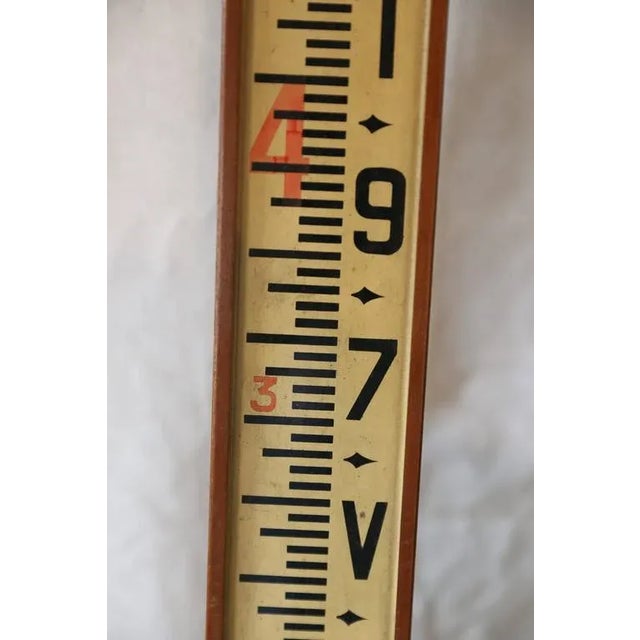 Early 20th Century Early 20th Century English Telescoping Surveyors Measure For Sale - Image 5 of 9